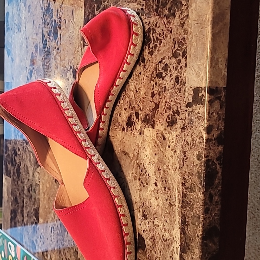 Miz Mooz Cruz Suede Espadrille Flats - Picture 6 of 8